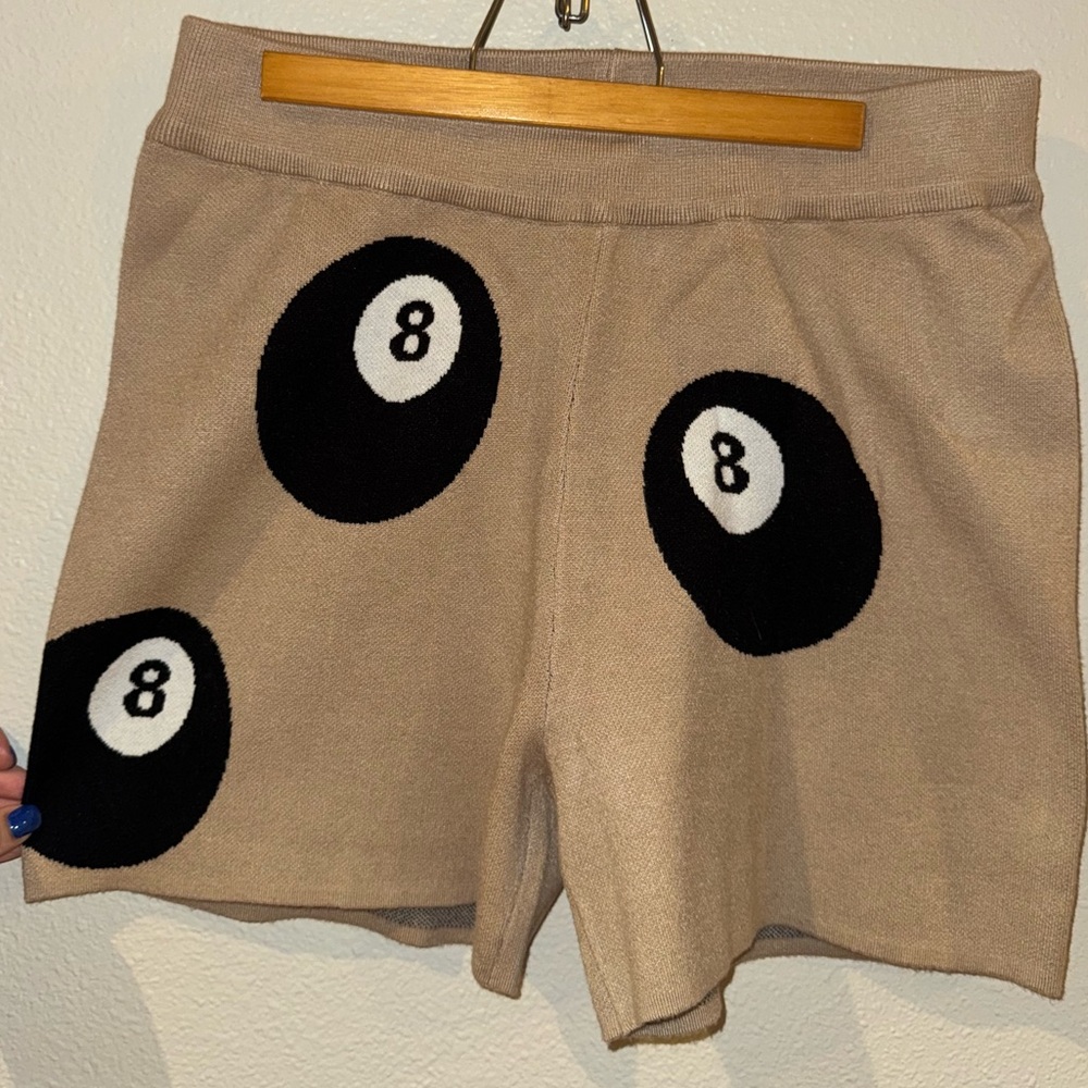 DRESSED IN LALA 8BALL SHORTS size large